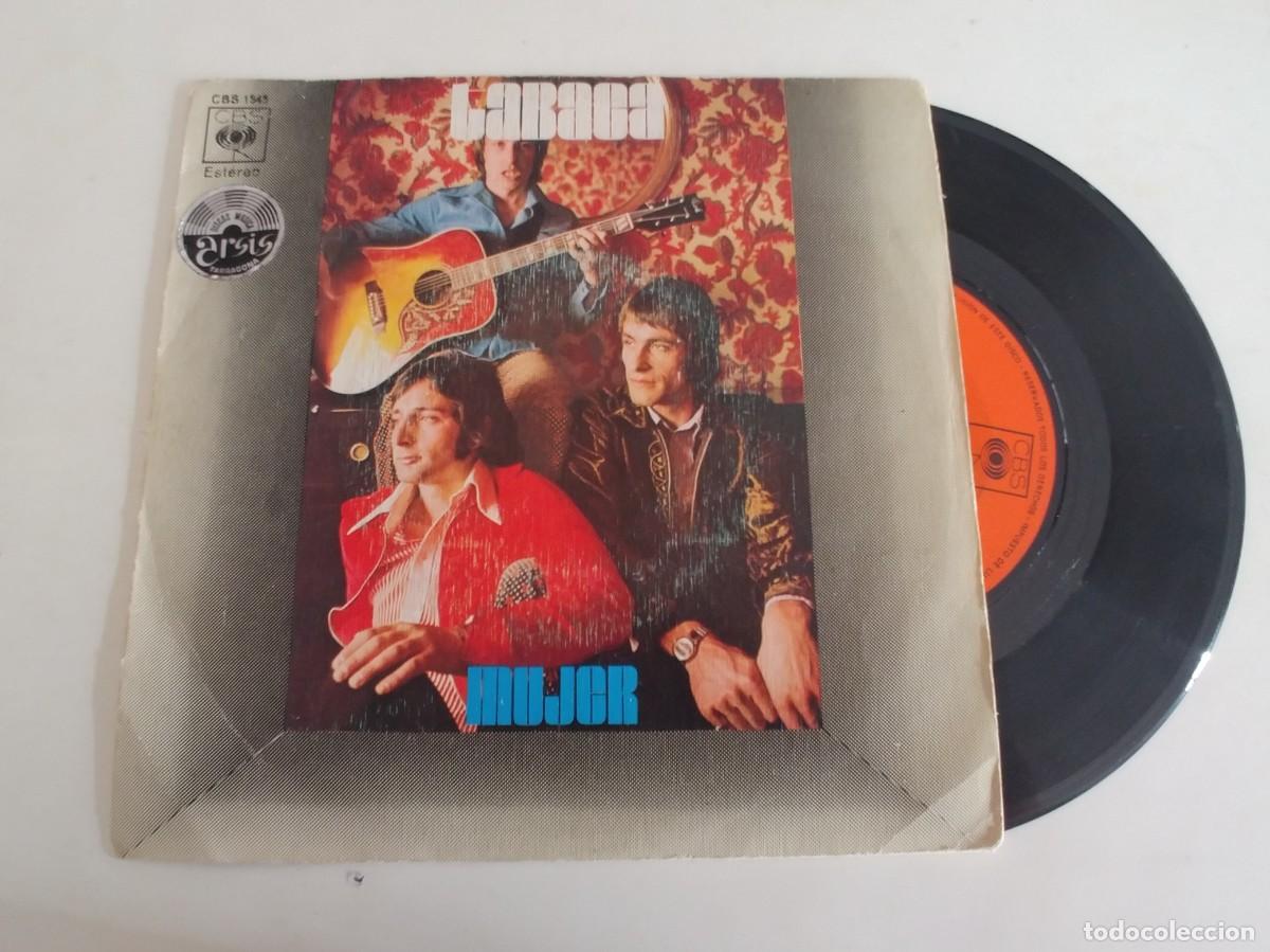 Discos de vinilo: TABACA-SINGLE MUJER - Foto 1