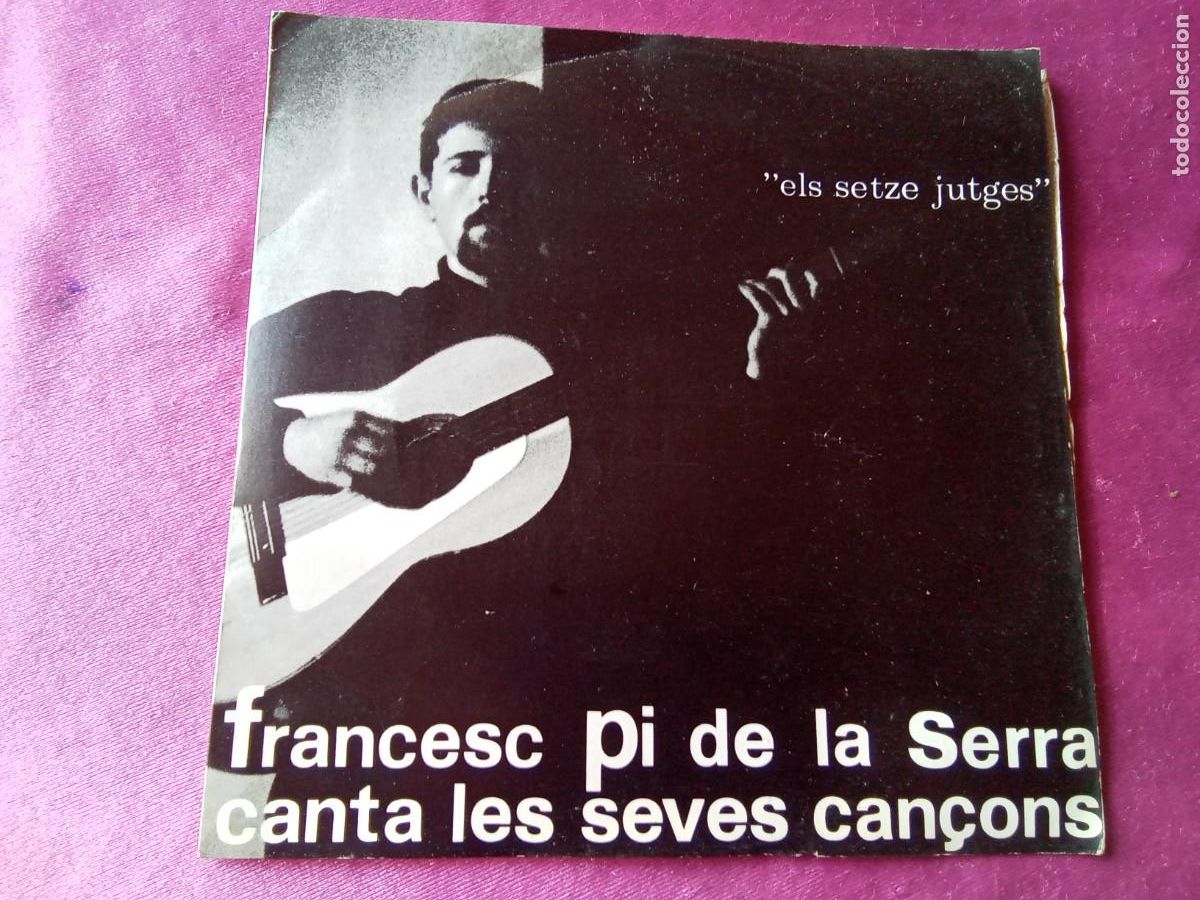 Discos de vinilo: FRANCESC PI DE LA SERRA ELS SETZE JUTGES CML3C2 - Foto 1
