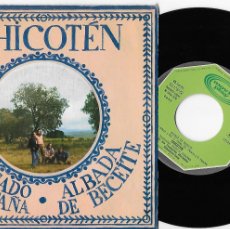 Discos de vinilo: CHICOTEN 7” SPAIN 45 PALOTEADO DE BOLTAÑA ALBADA DE BECEITE 1979 SINGLE VINILO FOLK ARAGON COUNTRY