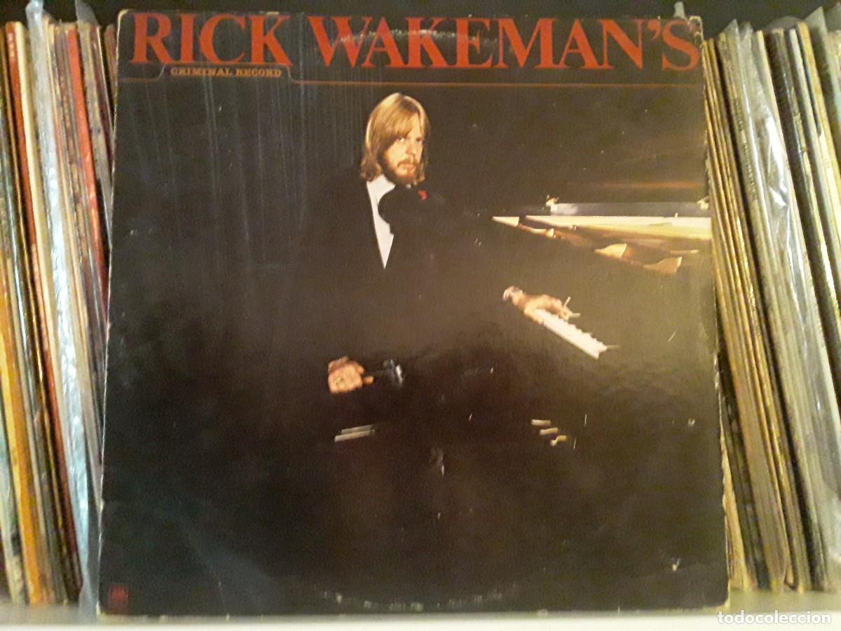 Discos de vinilo: Rick Wakeman &lrm;&ndash; Rick Wakemans Criminal Record - lp - Foto 1