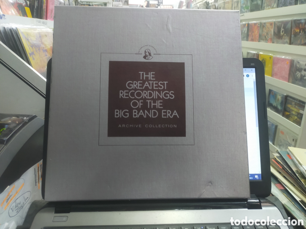 Disques de vinyle: Greatest recordings of the big band era caja 2 lp's 27/28 art shaw dizzy gillespie w. kahn art moone