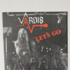Discos de vinilo: VARDIS LET`S GO SINGLE 1981 PROMO