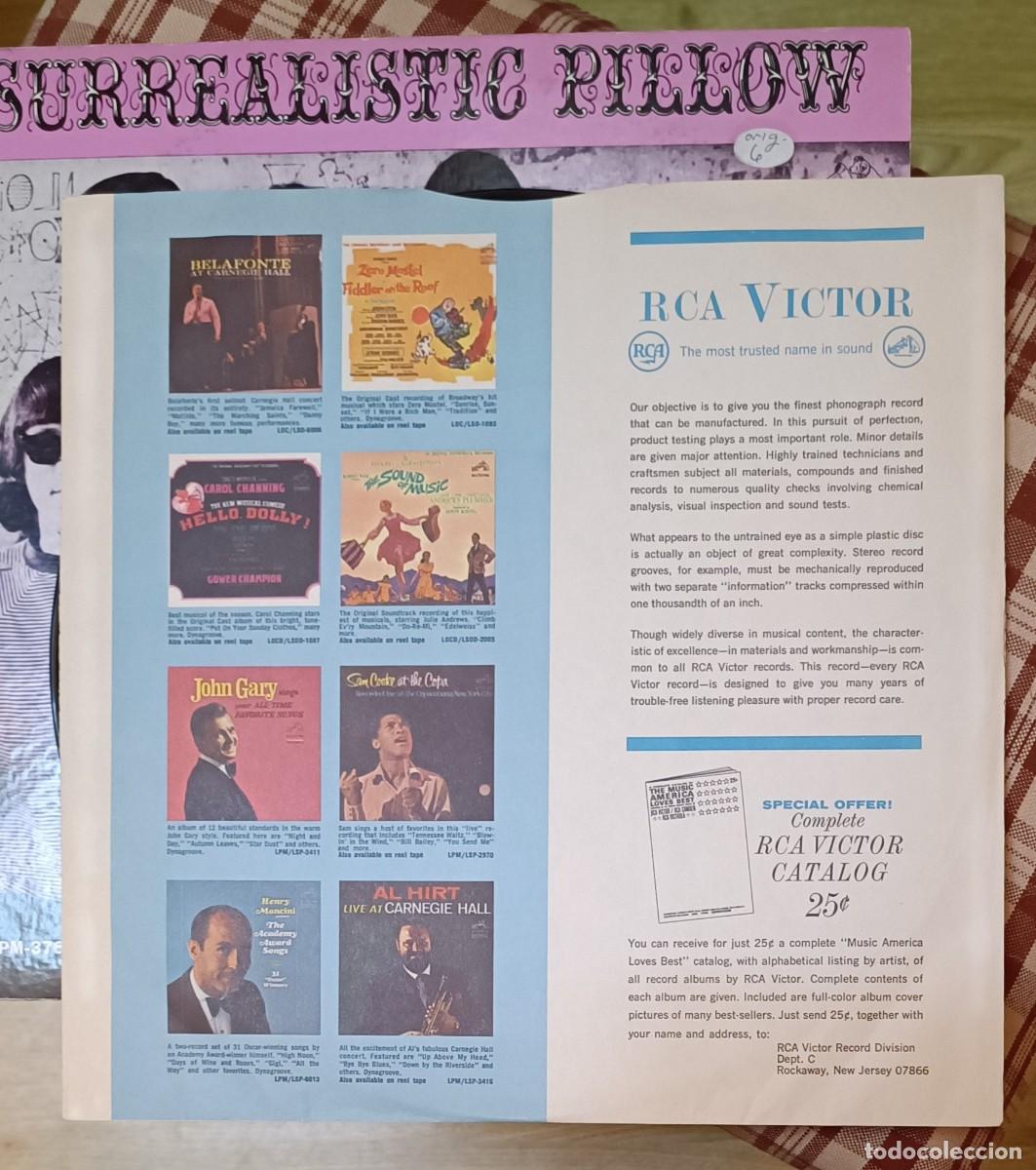 Discos de vinilo: Jefferson Airplane - Surrealistic pillow - Foto 3