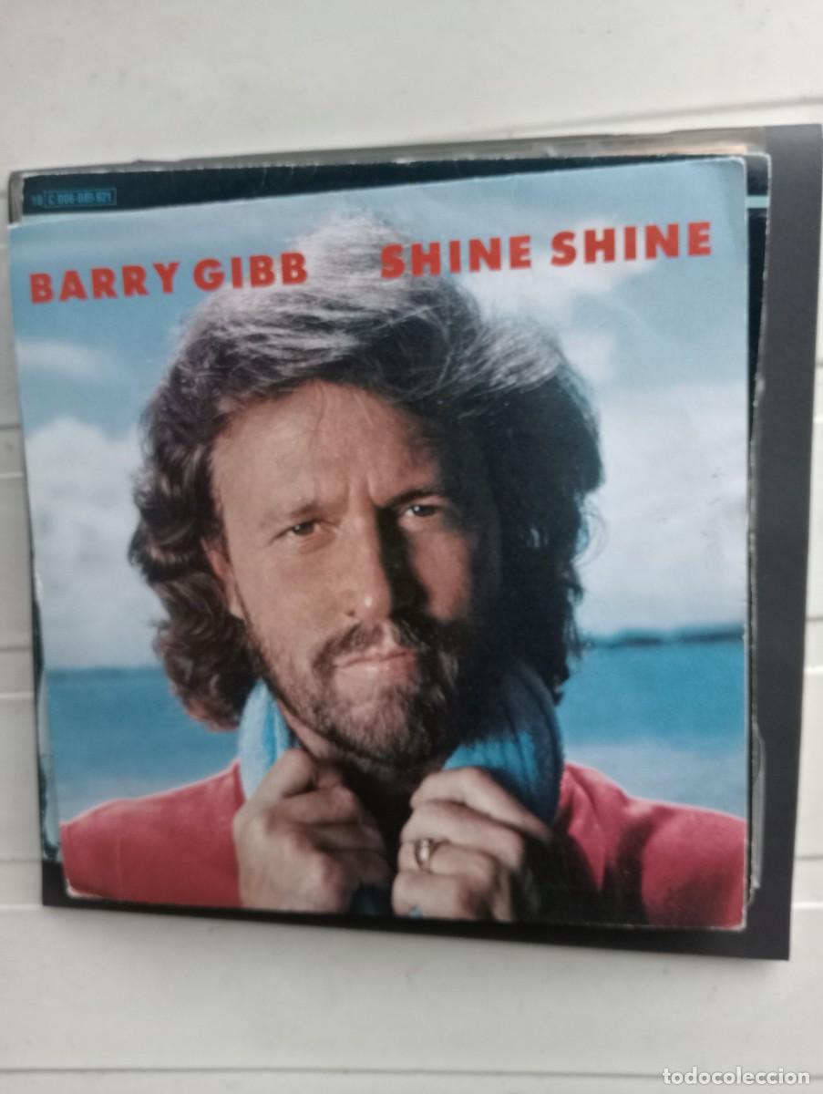 Discos de vinilo: Barry Gibb - Shine, Shine (7&rdquo;, Single) 1984 - Foto 1