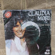 Discos de vinilo: CLAUDIA MORI – NO SUCEDERÁ MÁS