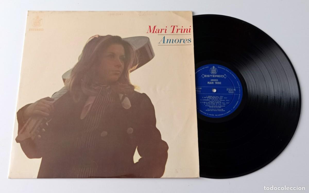 Discos de vinilo: LP MARI TRINI - AMORES - Foto 1