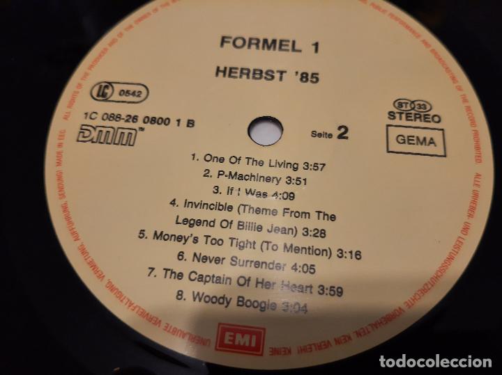 Discos de vinilo: RECOPILATORIO -FORMEL EINS - HERBST 85- (1985) LP DISCO VINILO - Foto 4