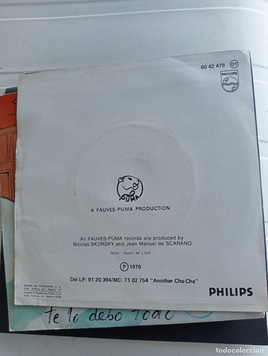 Discos de vinilo: Santa Esmeralda - Another Cha-Cha (7&rdquo;, Single) 1979 - Foto 2