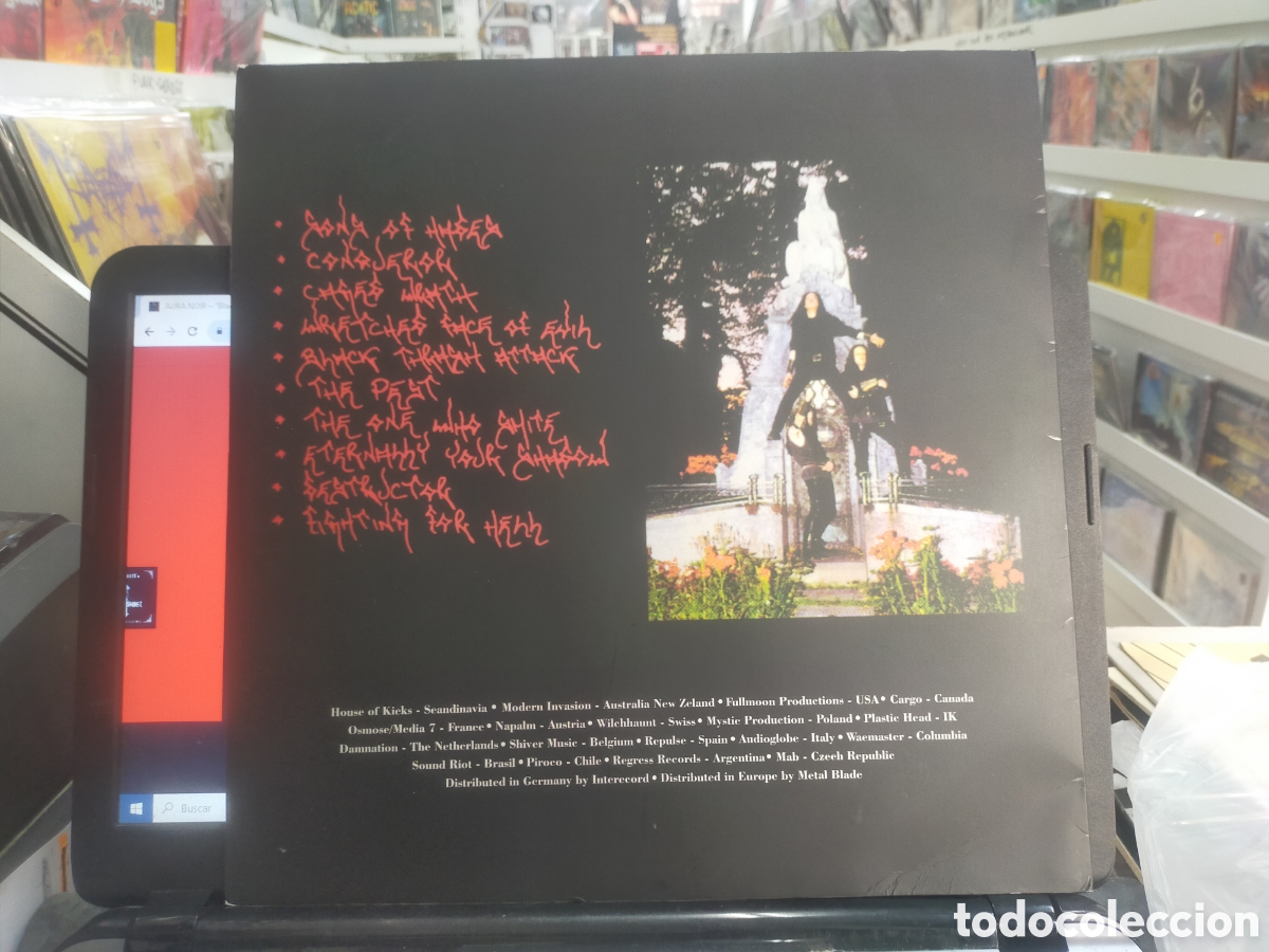 Discos de vinilo: Aura noir LP black thrash attack - Foto 2