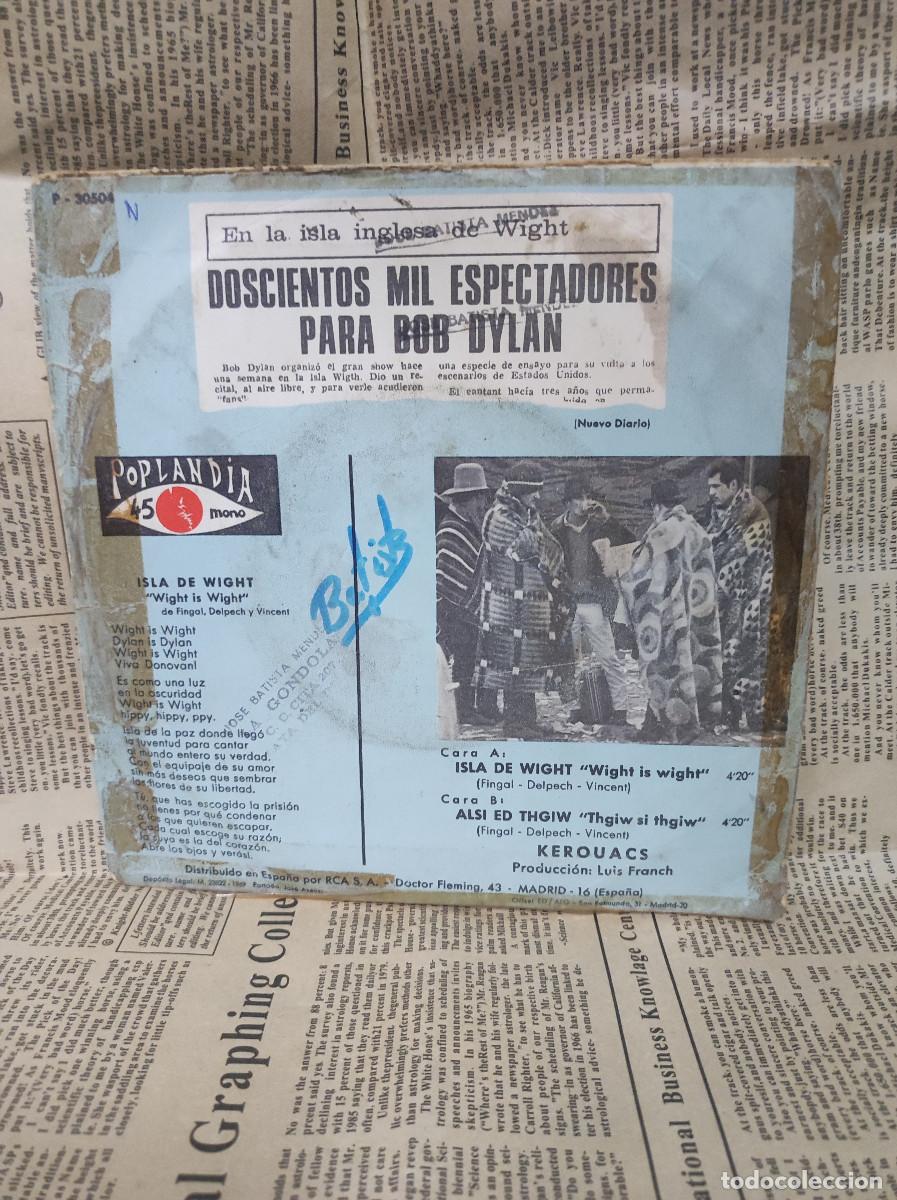 Discos de vinilo: Kerouacs &ndash; Isla De Wight - Foto 2