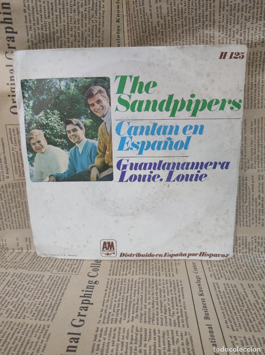 Discos de vinilo: The Sandpipers &ndash; Cantan En Espa&ntilde;ol - Foto 2