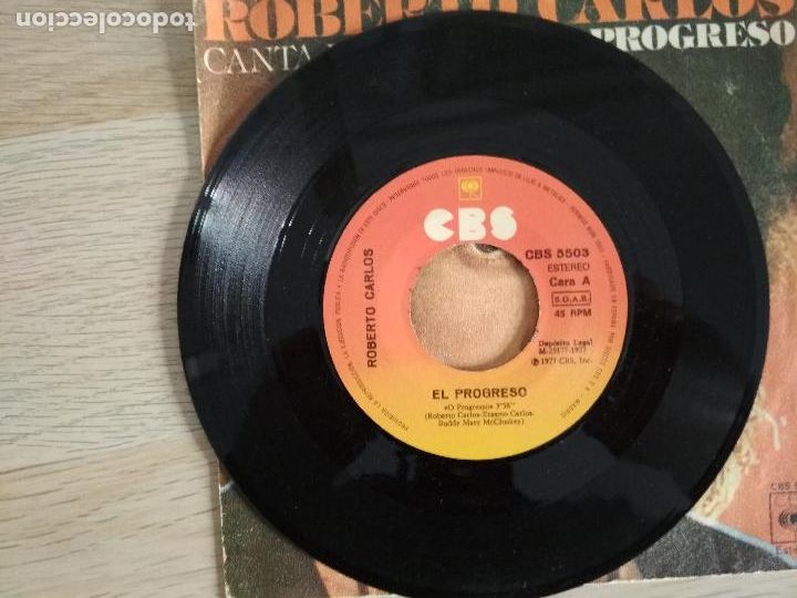 Discos de vinilo: roberto carlos, canta en espa&ntilde;ol,el progreso, ed espa&ntilde;ola 1977 - Foto 2