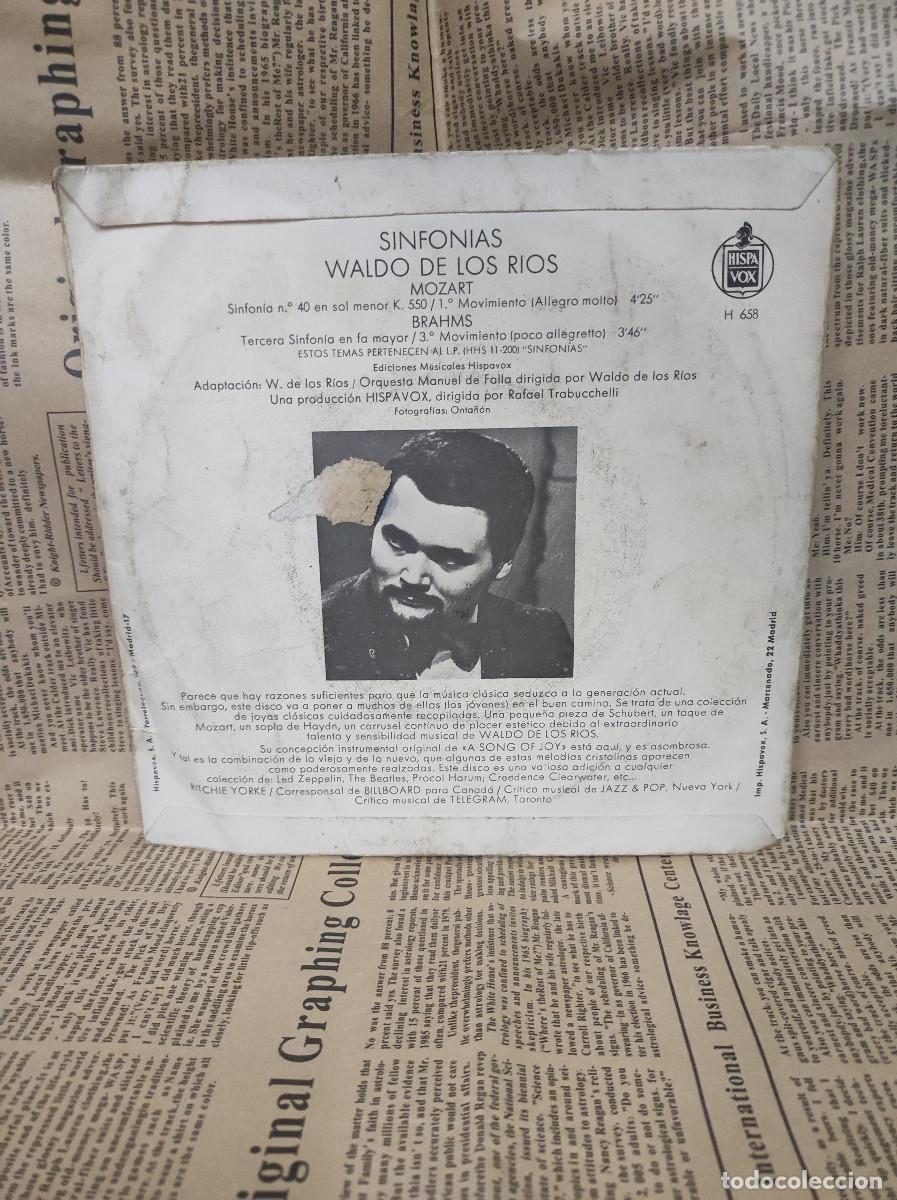 Discos de vinilo: Waldo De Los Rios &ndash; Sinfonias - Foto 2