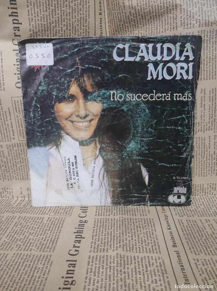 Discos de vinilo: Claudia Mori &ndash; No Suceder&aacute; M&aacute;s - Foto 1