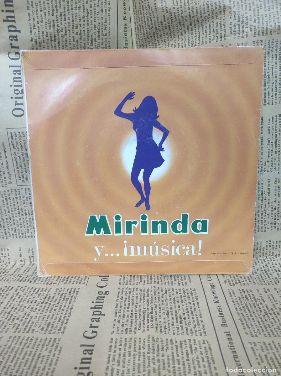 Discos de vinilo: Karina &ndash; Romeo Y Julieta / Que Mas Te Da - Foto 2