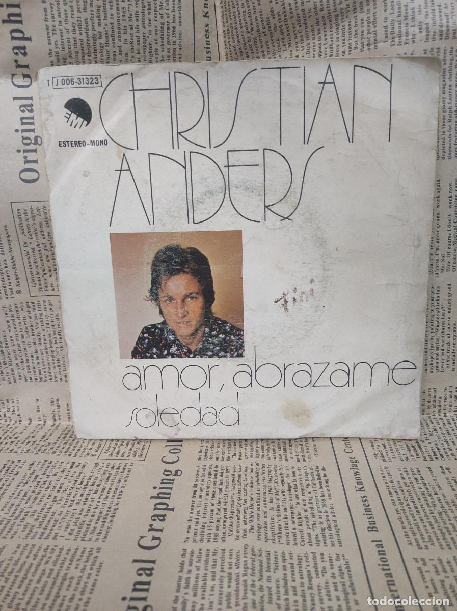 Discos de vinilo: Christian Anders &ndash; Amor, Abrazame - Foto 1
