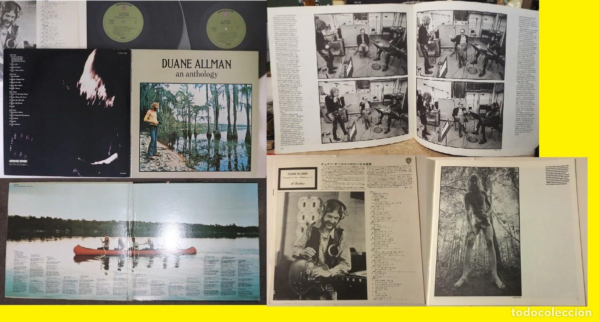 Discos de vinilo: ALLMAN BROTHERS BAND DUANE ALLMAN AN ANTHOLOGY 72 + 20 pag libreto + INSERT 2LP ORG EDT JAPAN IMPECA