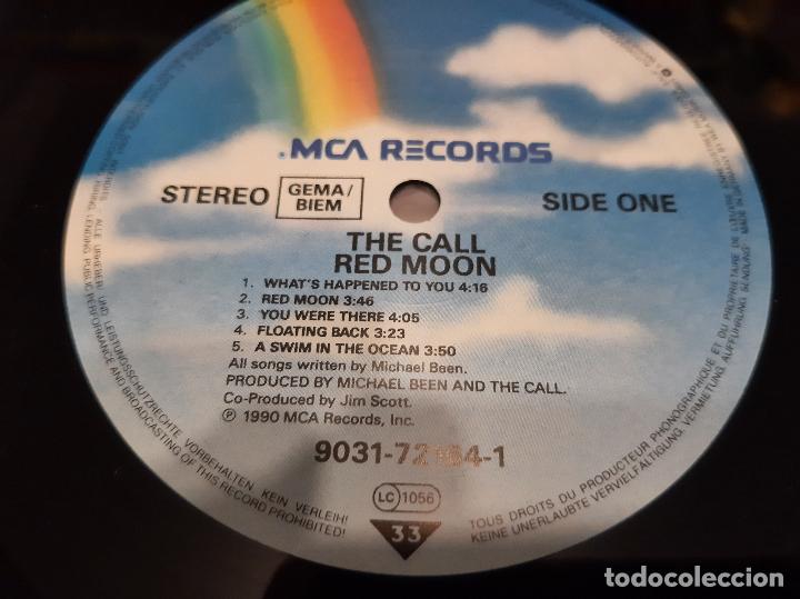 Discos de vinilo: THE CALL -RED MOON- (1990) LP DISCO VINILO - Foto 2