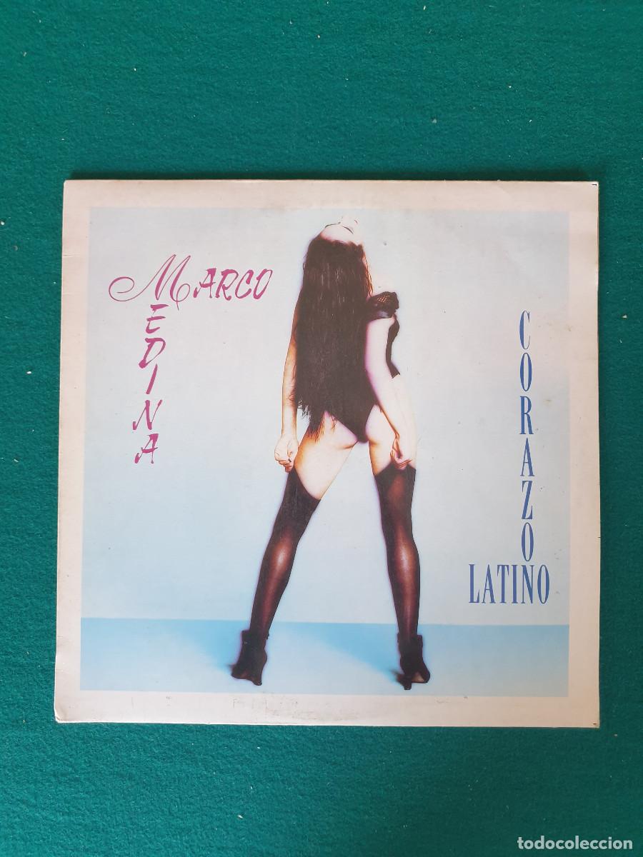 Discos de vinilo: Marco Medina &ndash; Coraz&oacute;n Latino - Foto 1