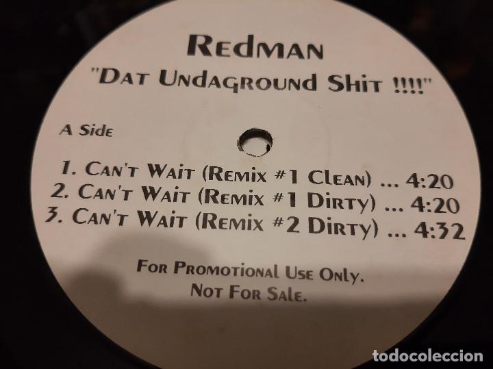 Discos de vinilo: REDMAN -DAT UNDAGROUND SHIT!!!!- (2004) LP DISCO VINILO - Foto 2