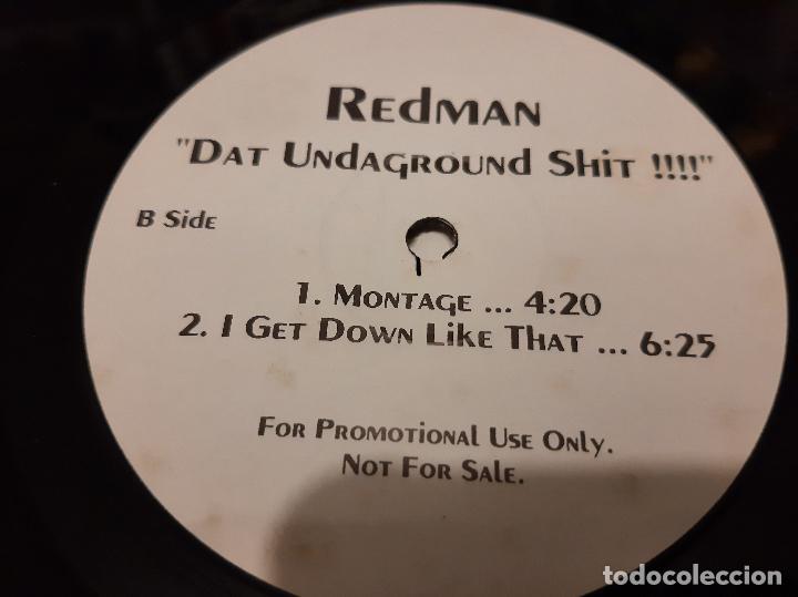 Discos de vinilo: REDMAN -DAT UNDAGROUND SHIT!!!!- (2004) LP DISCO VINILO - Foto 3