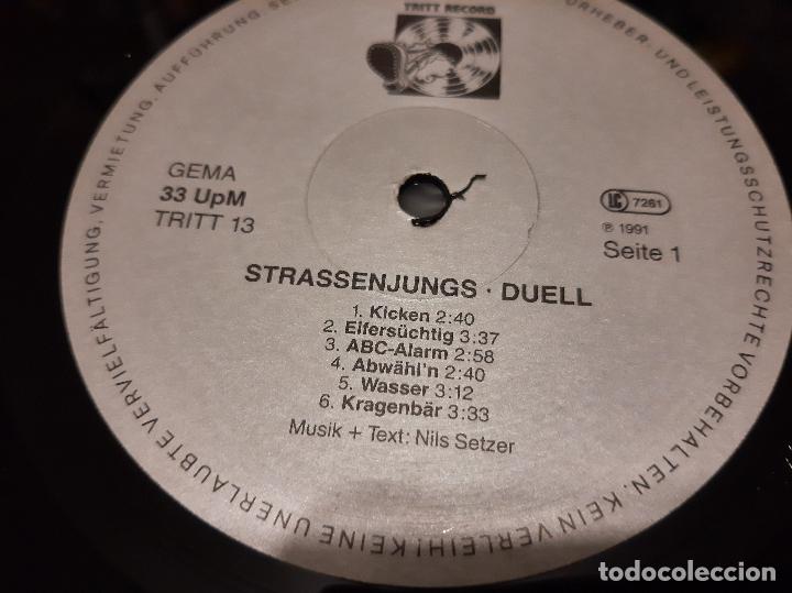 Discos de vinilo: STRASSENJUNGS -DUELL- (1991) LP DISCO VINILO - Foto 3