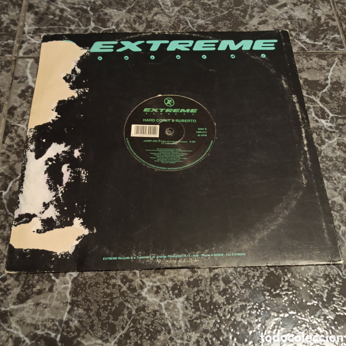 Discos de vinilo: Hard Corey & Ruberto - Jump On It (Remixes) (12&rdquo;) - Foto 2