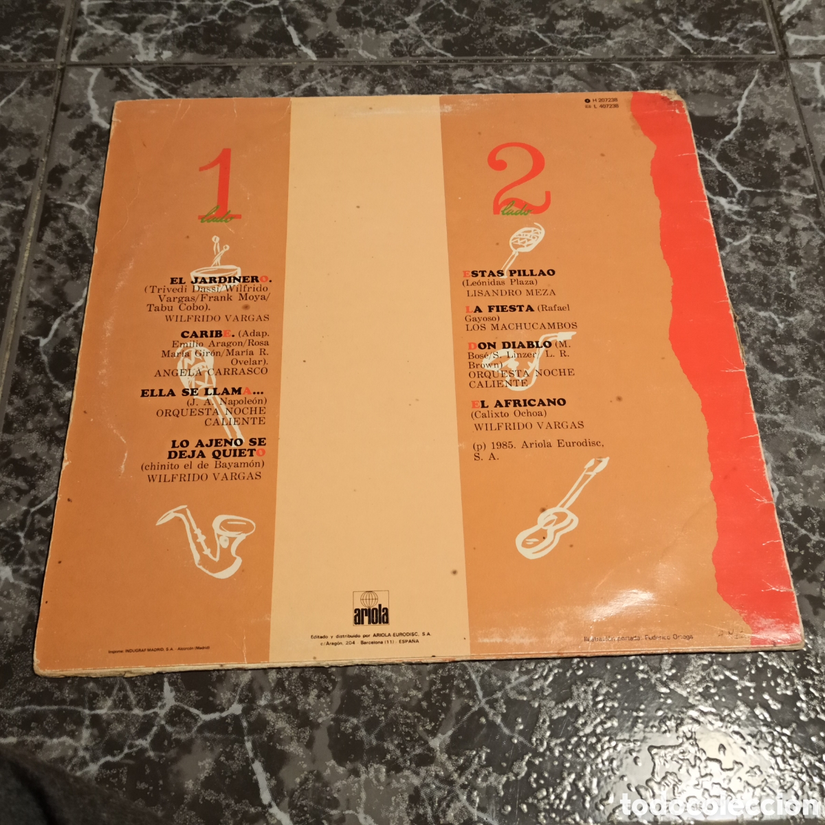 Discos de vinilo: Musica Caliente (LP, Comp) - Foto 2