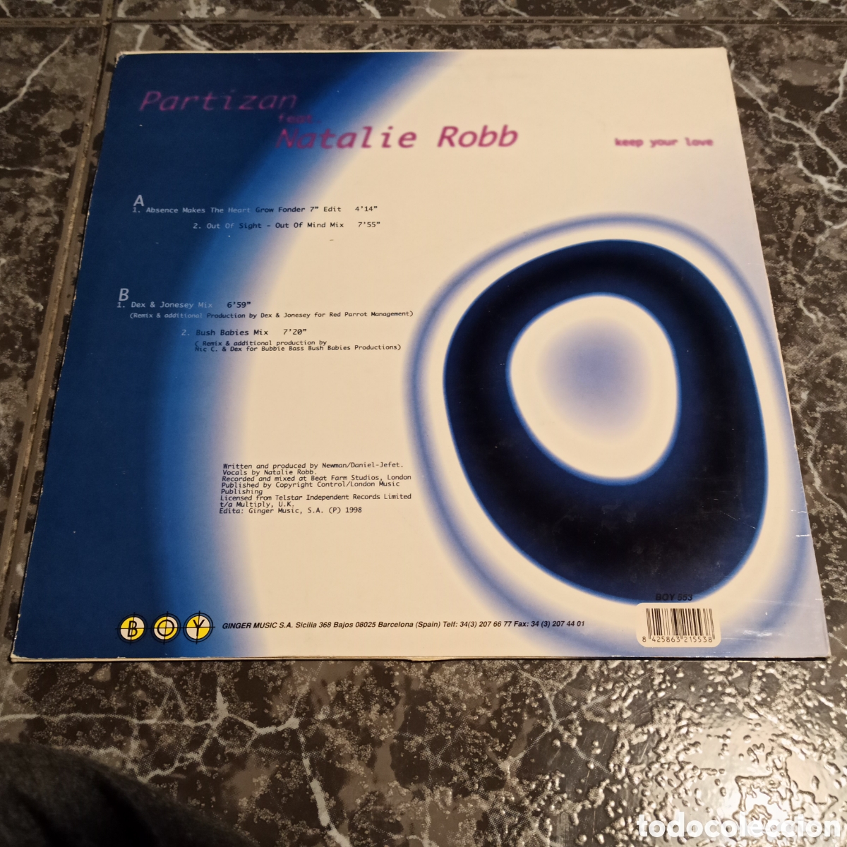 Discos de vinilo: Partizan - Keep Your Love (12&rdquo;) - Foto 2