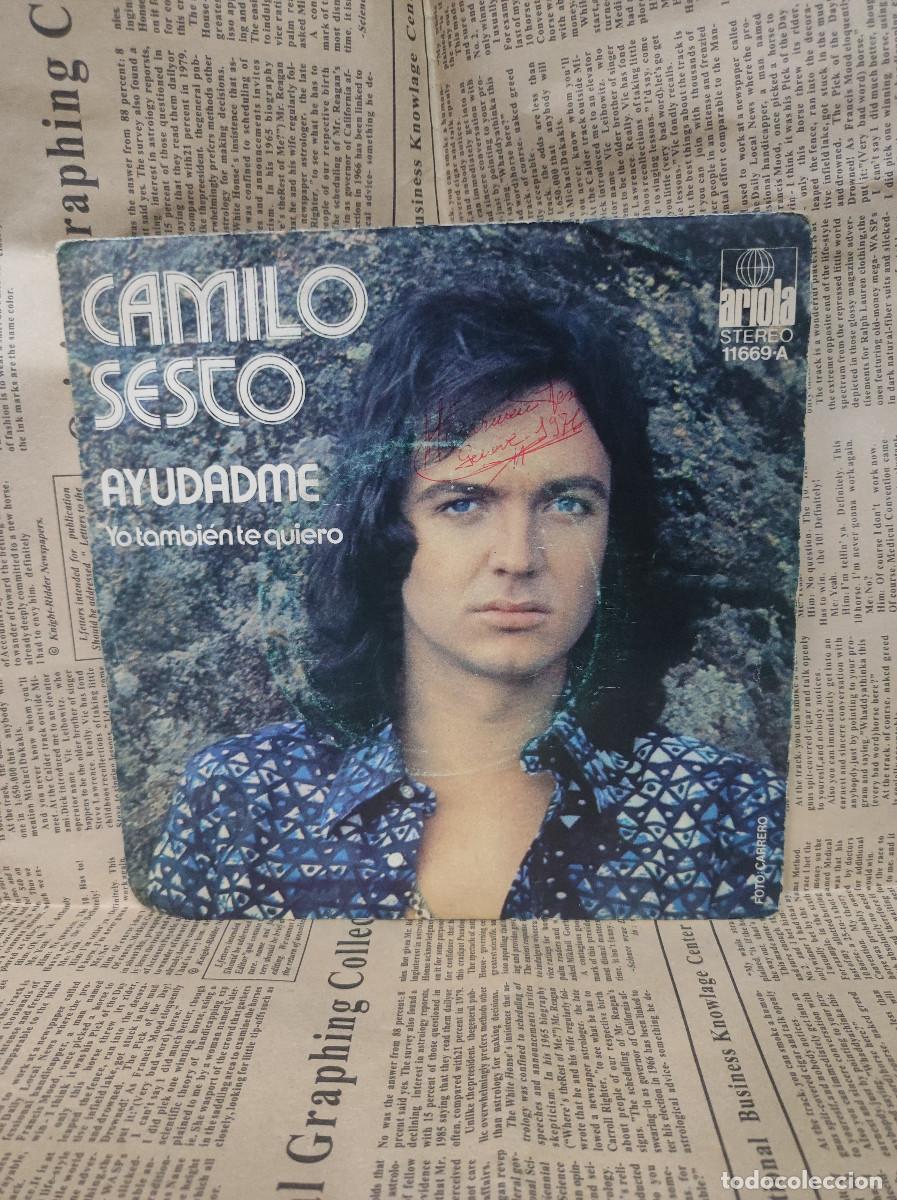 Discos de vinilo: Camilo Sesto &ndash; Ayudadme - Foto 1