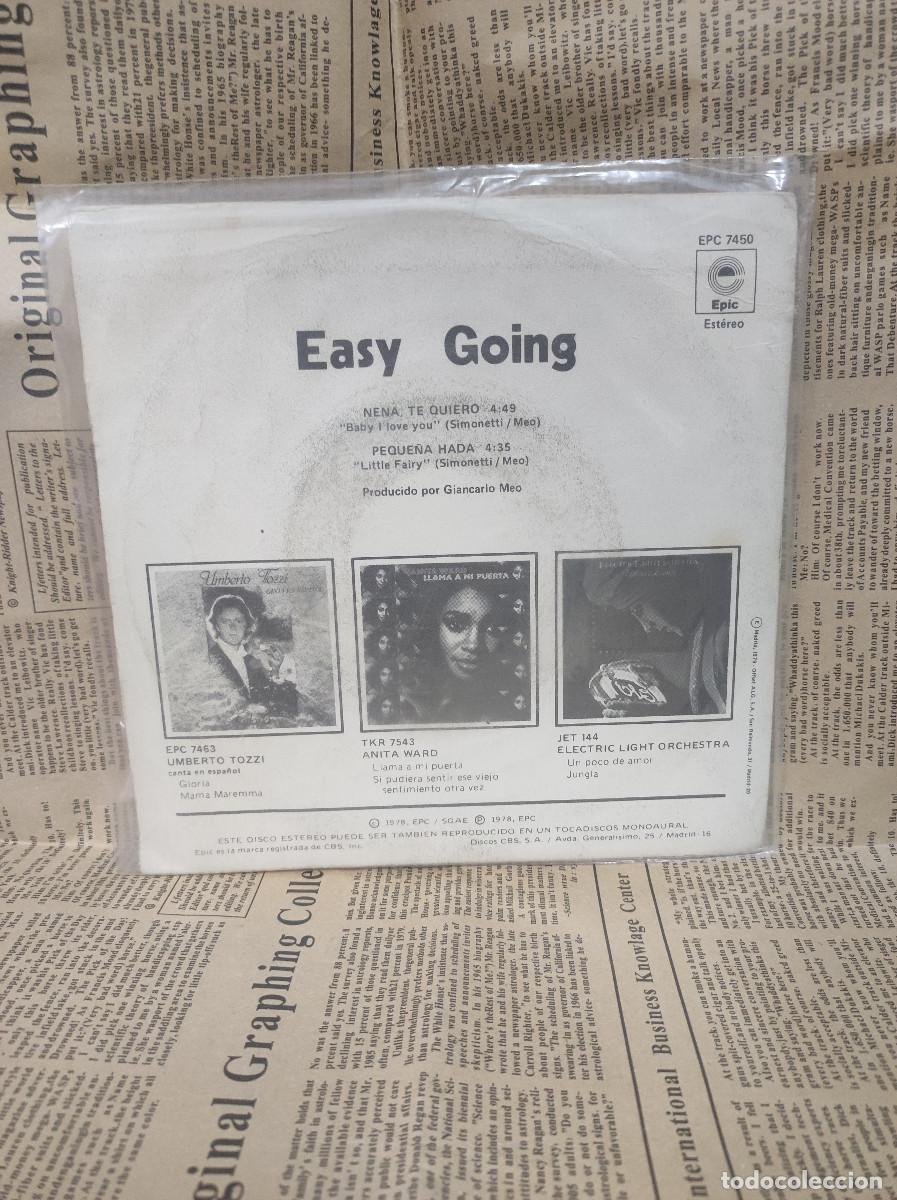 Discos de vinilo: Easy Going &ndash; &lrm;Nena Te Quiero - Foto 2
