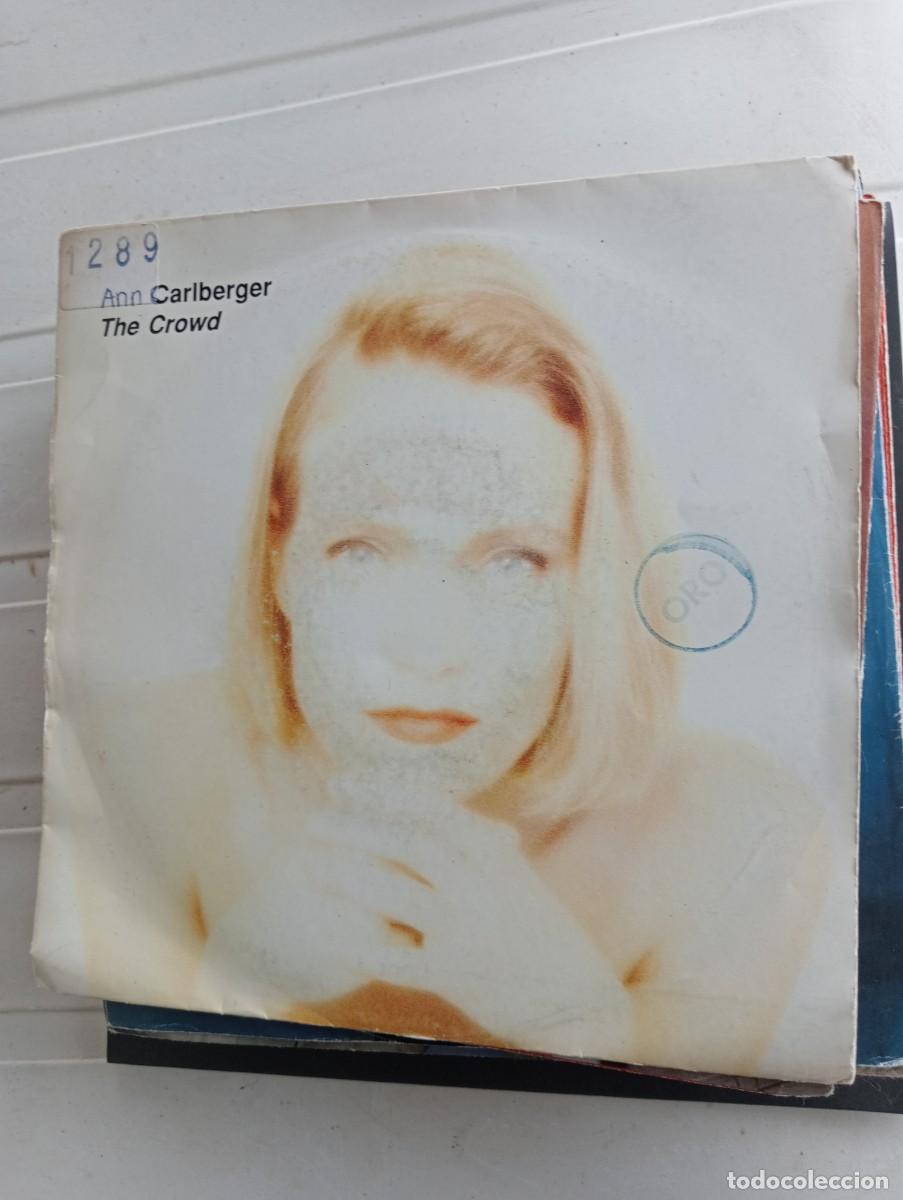 Discos de vinilo: Ann Carlberger - The Crowd (7&rdquo;, Single) 1991 - Foto 1