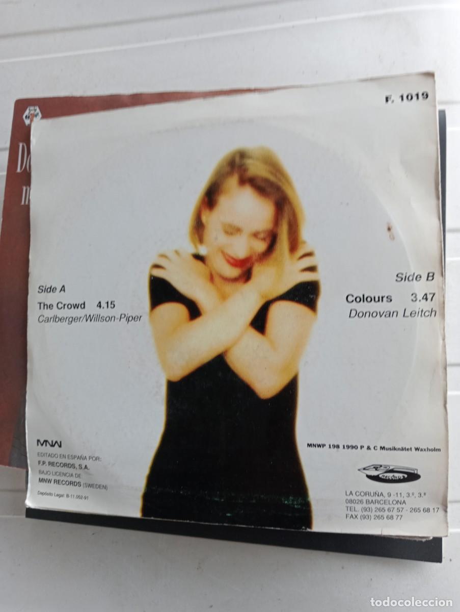 Discos de vinilo: Ann Carlberger - The Crowd (7&rdquo;, Single) 1991 - Foto 2