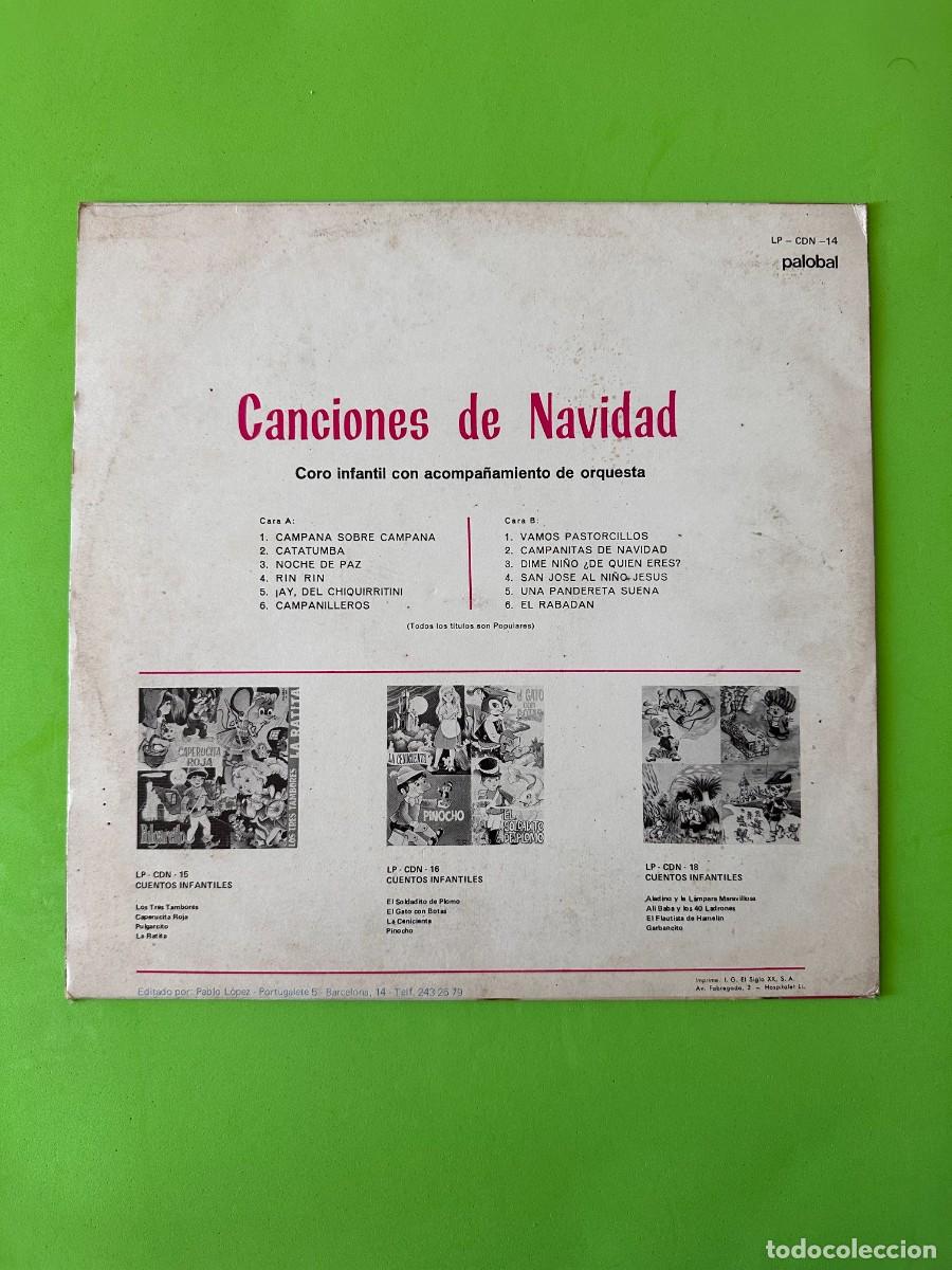 Discos de vinilo: Coro Infantil - Canciones De Navidad (LP, Comp) - Foto 2
