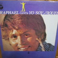 Discos de vinilo: RAPHAEL CANTA YO SOY AQUEL LP HECHO EN JAPON CONTIENE LOS CREDITOS