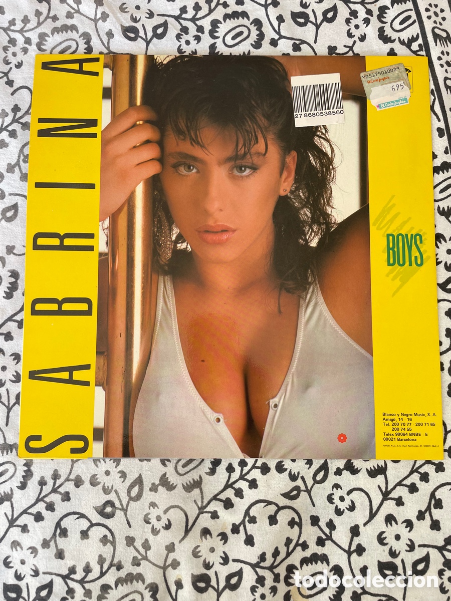 Discos de vinilo: Vinilo Sabrina - Boys / Maxi-single - Foto 2