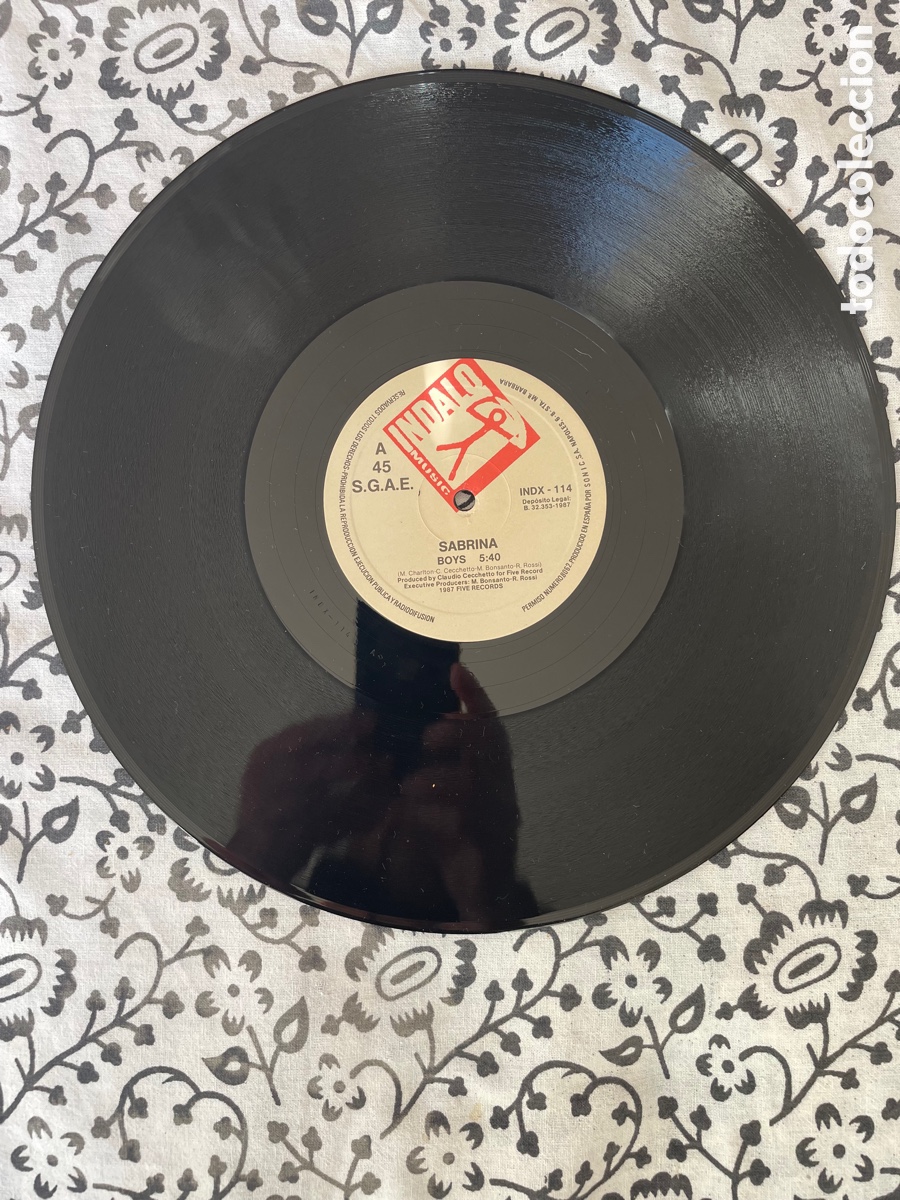 Discos de vinilo: Vinilo Sabrina - Boys / Maxi-single - Foto 3
