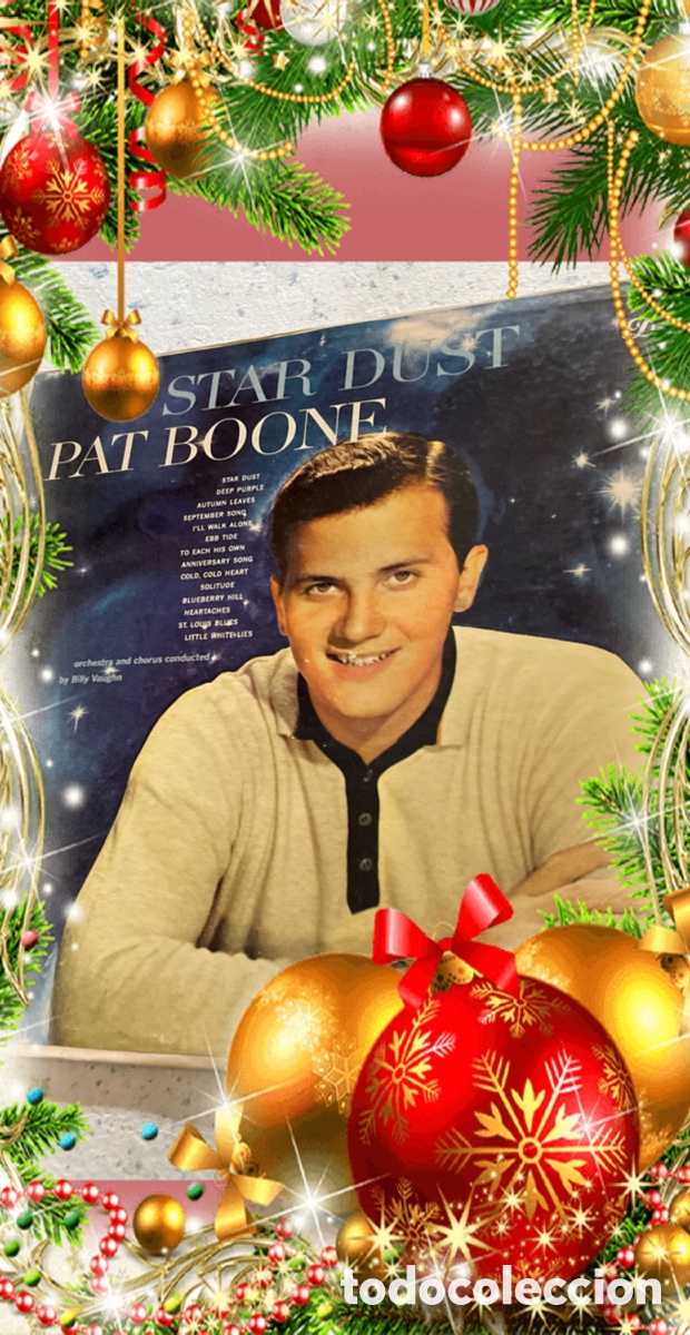 Discos de vinilo: Pat Boone &ndash; Star Dust. Lp 1958 - Foto 4