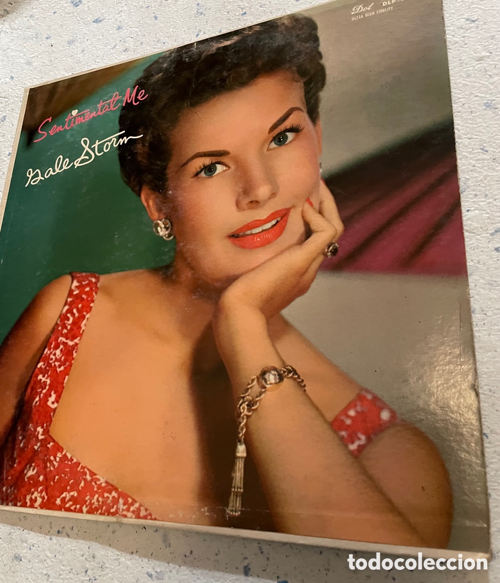 Disques de vinyle: Gale Storm &ndash; Sentimental Me. Lp 1956