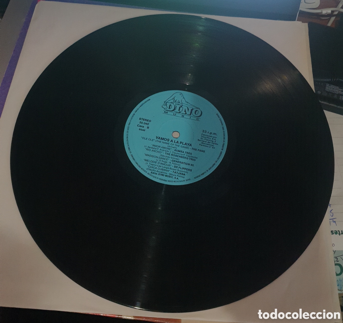 Discos de vinilo: Vamos a la playa. VV.AA - Foto 2