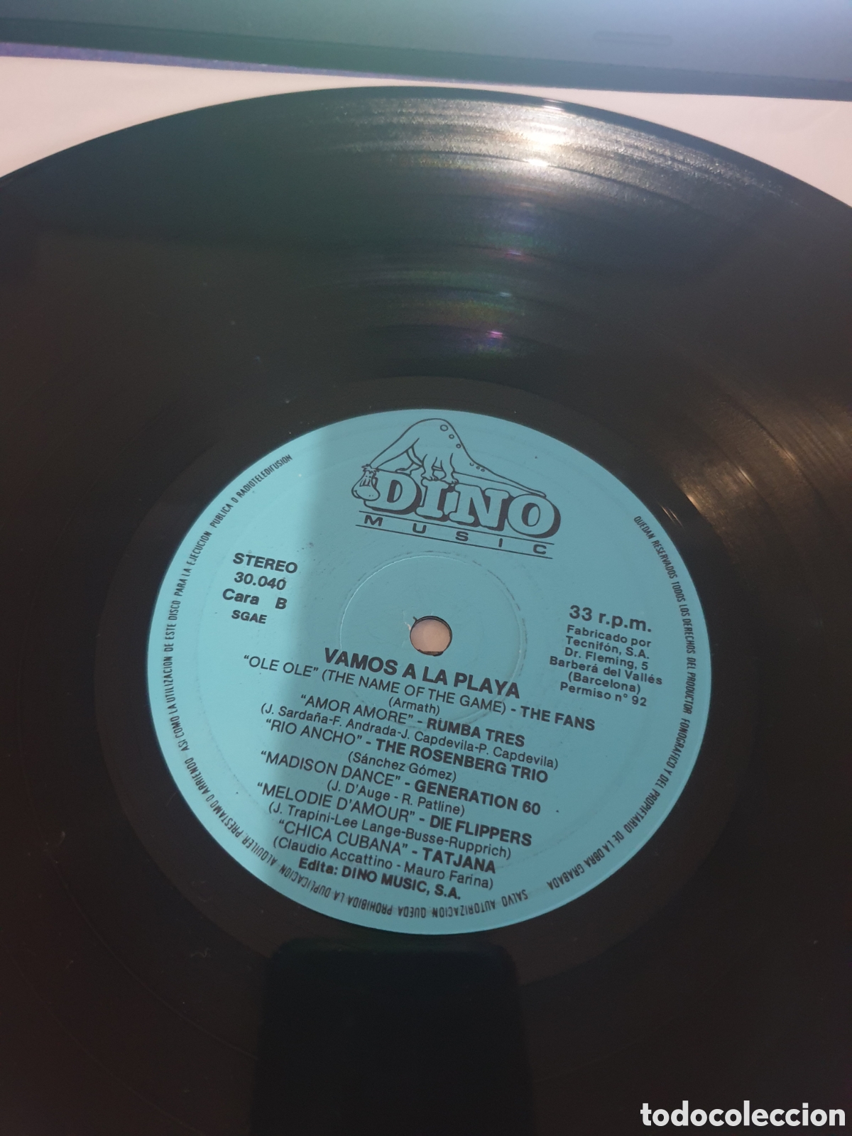 Discos de vinilo: Vamos a la playa. VV.AA - Foto 3
