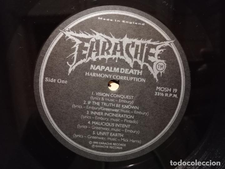 Discos de vinilo: Napalm Death - harmony corruption - Foto 3