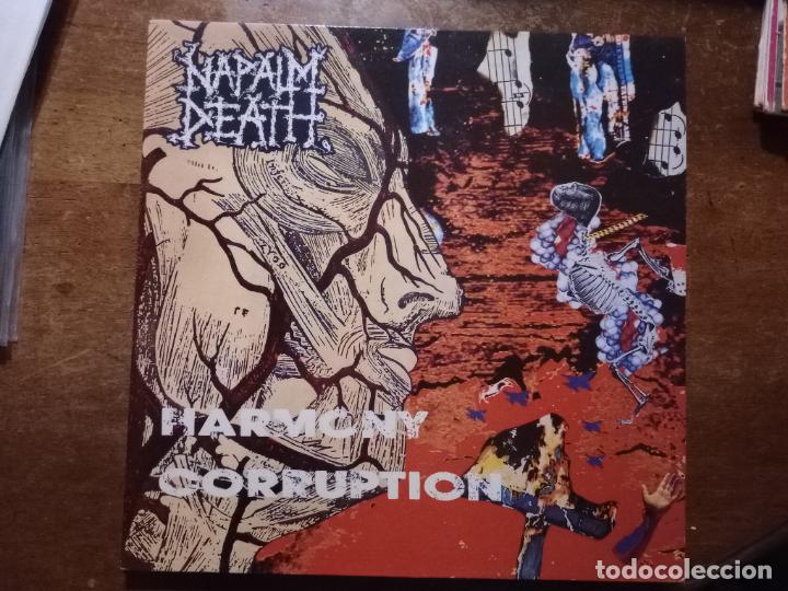 Discos de vinilo: Napalm Death - harmony corruption - Foto 1