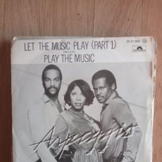 Discos de vinilo: ARPEGGIO - LET THE MUSIC PLAY (PART 1) / LET THE MUSIC PLAY (PART 2) (7”, SINGLE) 1978