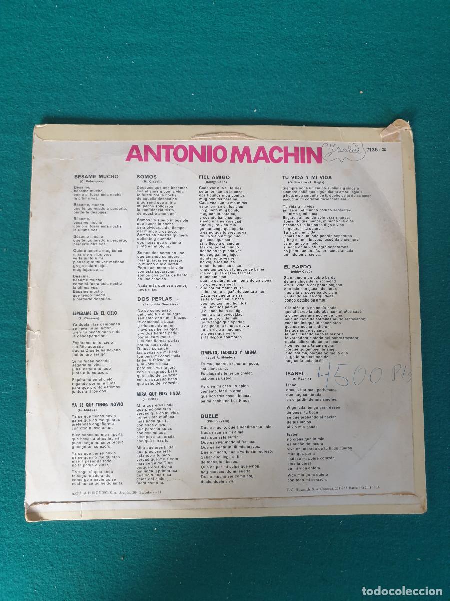 Discos de vinilo: Antonio Machin &ndash; Antonio Machin - Foto 2