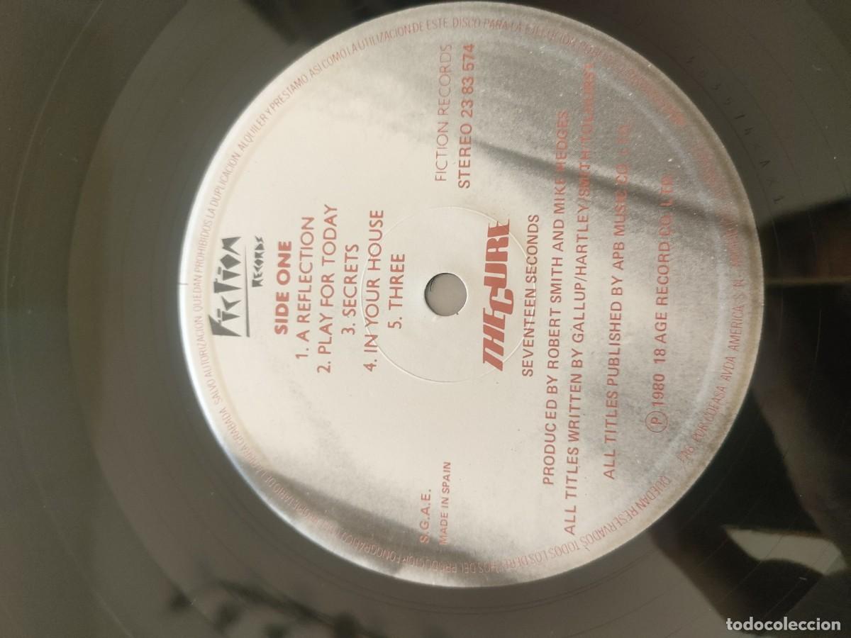 Discos de vinilo: THE CURE - SEVENTEEN SECONDS - Foto 2
