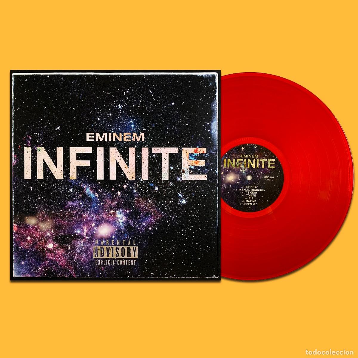 eminem lp infinite vinilo color rojo transparen - Buy LP vinyl records of  Rap and Hip Hop Music on todocoleccion