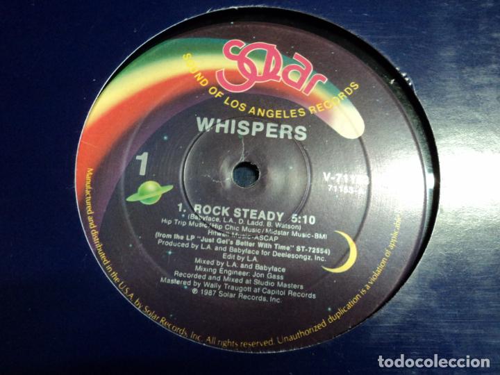Discos de vinilo: The Whispers &ndash; Rock Steady - Foto 2