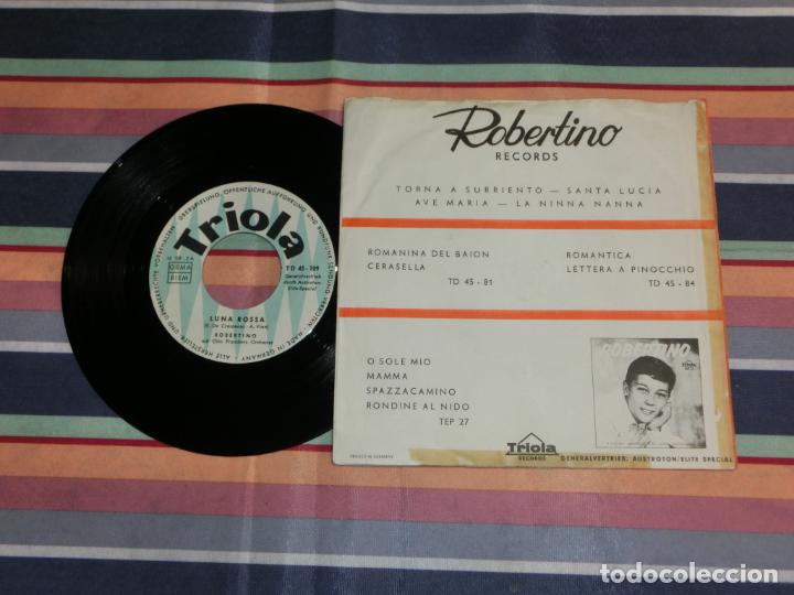 Discos de vinilo: Robertino &ndash; Zigeuner / Luna Rossa - Foto 2