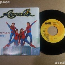 Discos de vinilo: REGALIZ / SPIDERMAN / SINGLE 7 PULGADAS